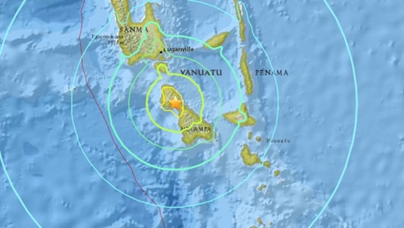 Προειδοποίηση για τσουνάμι μετά το χτύπημα 7 Ρίχτερ στο Βανουάτου