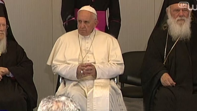 Πάπας- Πατριάρχης - Αρχιεπίσκοπος: Μια προσευχή για τους πρόσφυγες