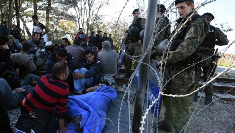 Τα Σκόπια έστειλαν παράνομα 35 πρόσφυγες πισω στην Ελλάδα (vid)