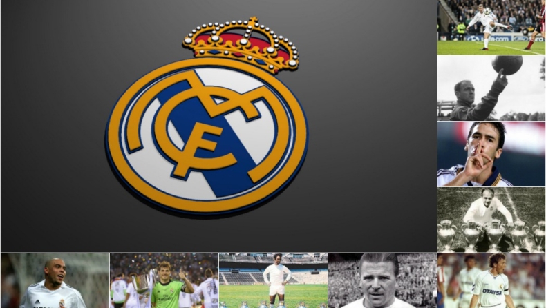 Το Top-10 των καλύτερων ποδοσφαιριστών στην ιστορία της Ρεάλ Μαδρίτης (pics+vids)