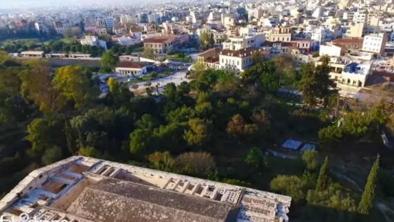Βόλτα με drone στην Αρχαία Αγορά της Αθήνας (vid)