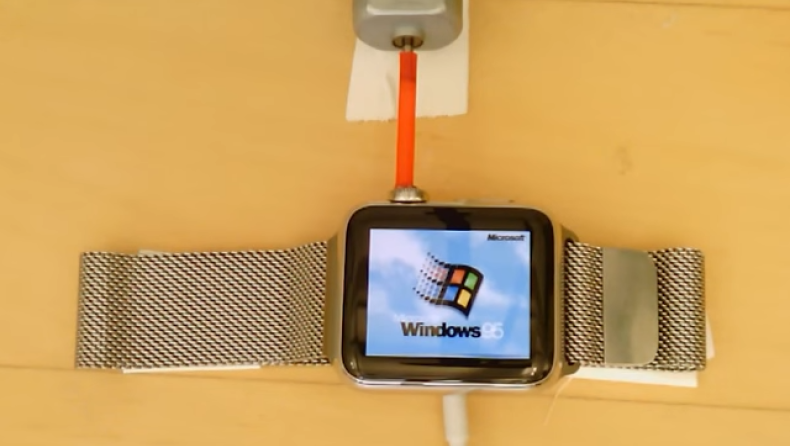 Έτρεξε τα Windows 95 σε Apple Watch! (vid)