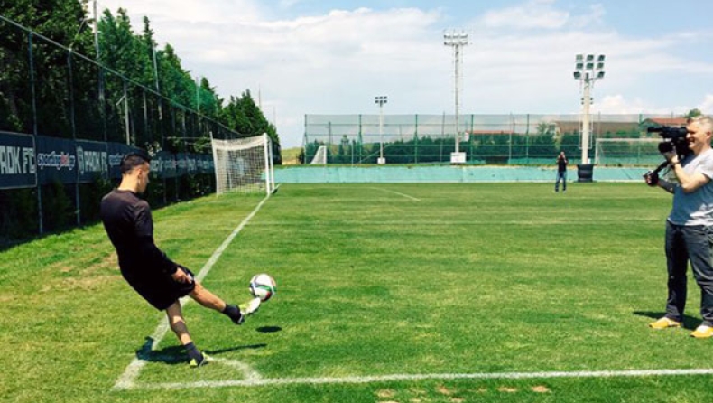 ΠΑΟΚ: «Corner Challenge» στη Νέα Μεσημβρία (pics)