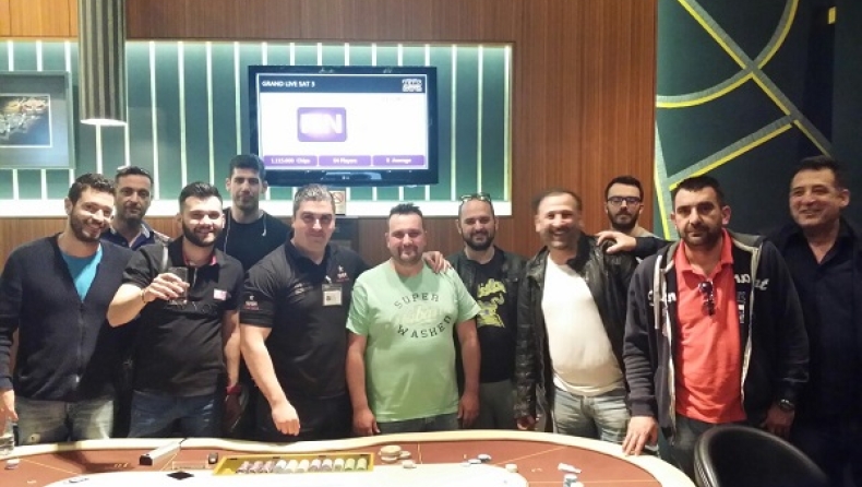 Δέκα παίχτες κέρδισαν εισιτήρια των €1.100 στον προκριματικό του καζίνο της Θεσσαλονίκης