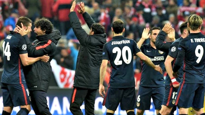 Το «έκαψαν» στην Allianz Arena οι παίκτες της Ατλέτικο! (pics)