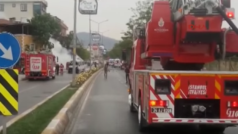 Εκρηξη με 6 τραυματίες στην Κωνσταντινούπολη (pics & vid)
