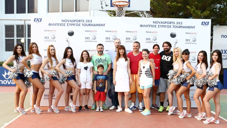 Με απόλυτη επιτυχία ολοκληρώθηκε το «3rd Novasports 3X3 Φίλιππος Συρίγος Tournament»!