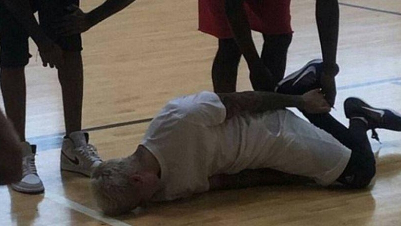 Bieber: Τραυματίστηκε στο μπάσκετ, ακροβατικά... τέλος (pics)