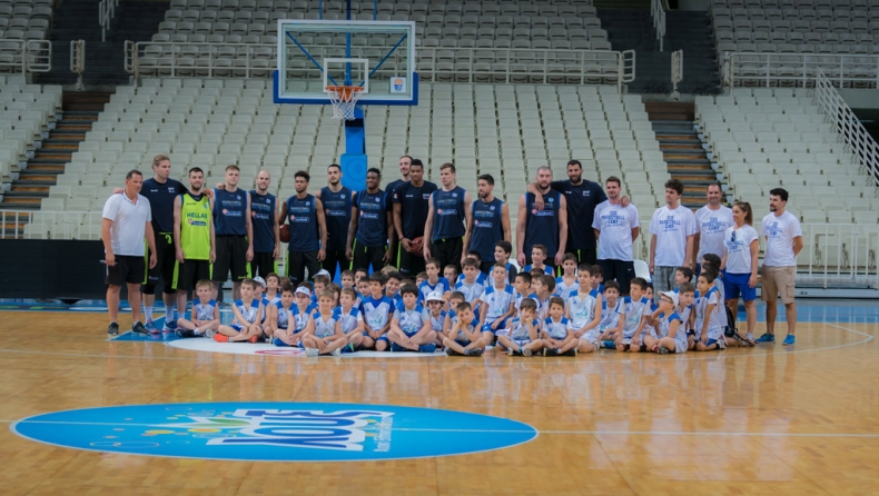 Το «Nikos Boudouris Basketball Camp» στην προπόνηση της Εθνικής! (pics)