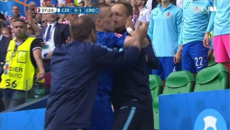 Φιλί στο στόμα ο Πέρισιτς στον προπονητή!