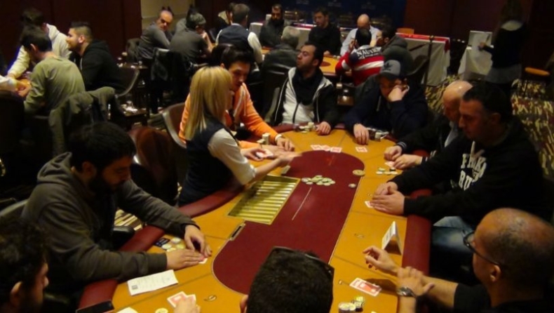 Μεγάλο τουρνουά πόκερ με €100+€15 σήμερα στο καζίνο Πάρνηθας