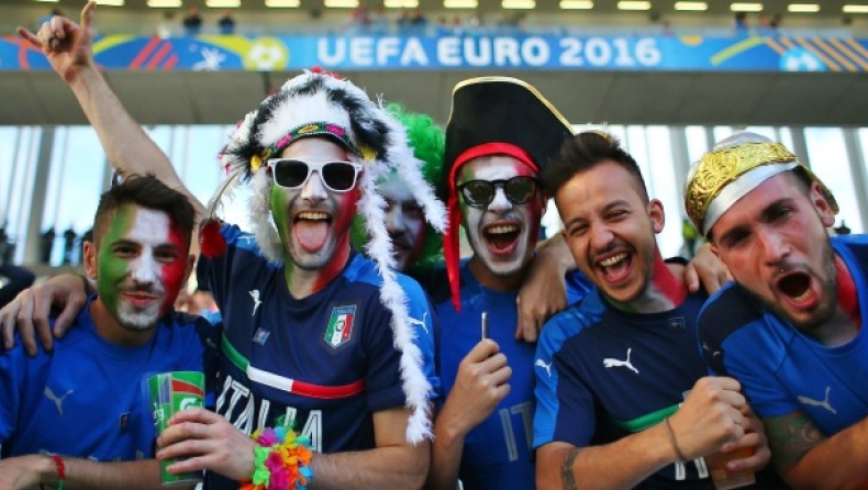 Πανικός στο γκολ της Ιταλίας (vid)