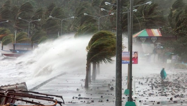Σε συναγερμό η Κίνα εν αναμονή του τυφώνα Νίντα