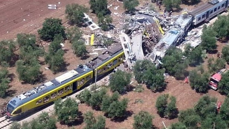 Τουλάχιστον 20 οι νεκροί από σύγκρουση τρένων στην Ιταλία