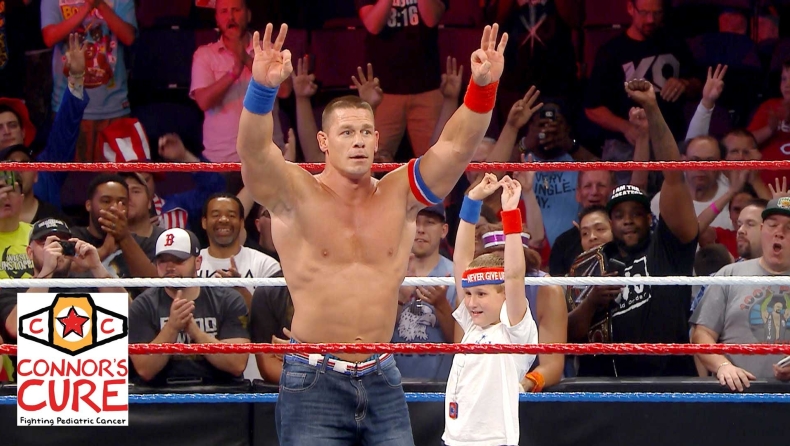 O John Cena επιβράβευσε έναν μαχητή της ζωής (vid)