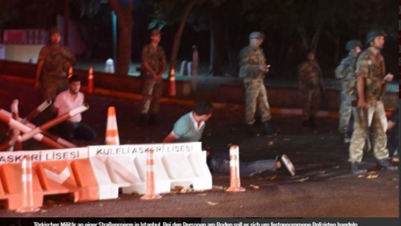 Στρατιώτες συλλαμβάνουν αστυνομικούς στην Κωνσταντινούπολη
