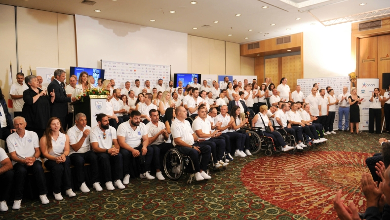 Παρουσιάστηκε η ελληνική Παραολυμπιακή Ομάδα ενόψει Ρίο! (gTV,pics)