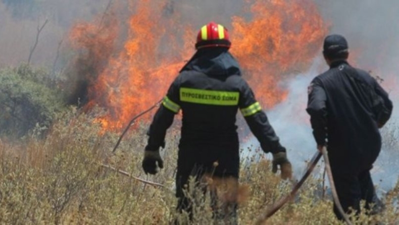 Νεκρός πυροσβέστης στη φωτιά στο Παρόρι Βοιωτίας