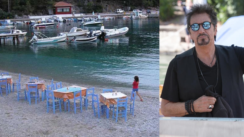Ο Αλ Πατσίνο ήρθε στην Ελλάδα και έφαγε αστακομακαρονάδα (pics)