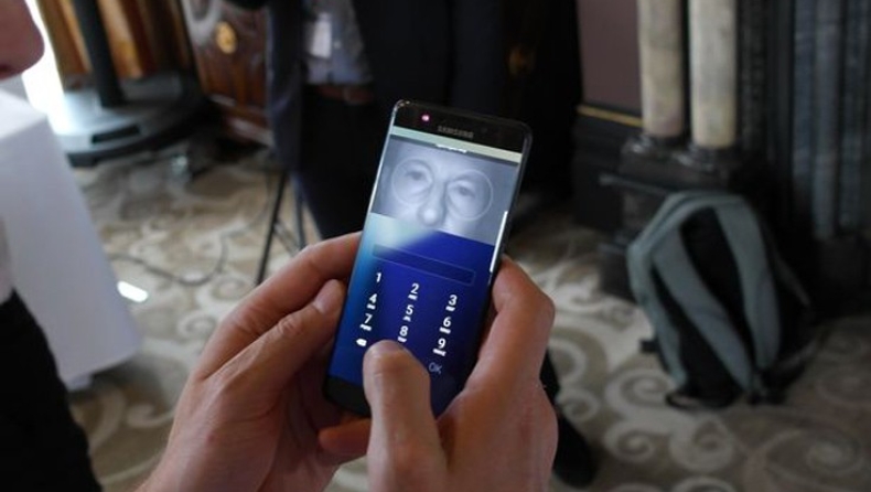 Το Galaxy Note 7 ξεκλειδώνει… με τα μάτια (vid & pics)