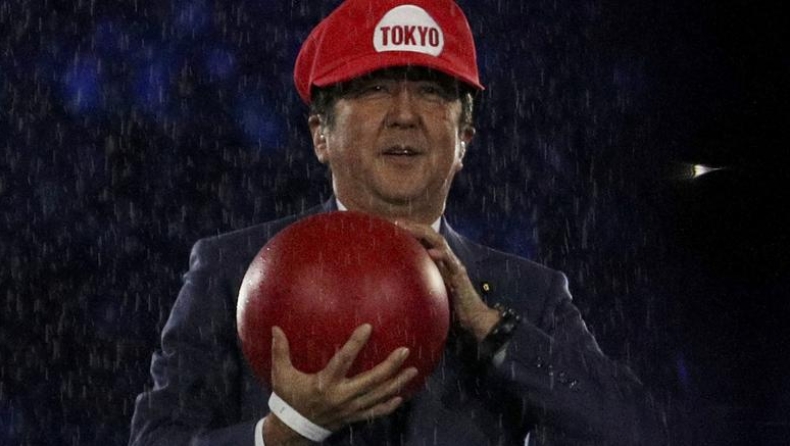 Τρομερό σποτάκι των Ιαπώνων εν όψει Τόκιο 2020 με τον πρωθυπουργό σε ρόλο... Super Mario! (pics & vids)