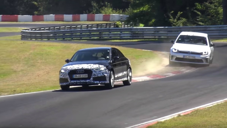 Στο... όριο το Audi RS3 Sedan (video)