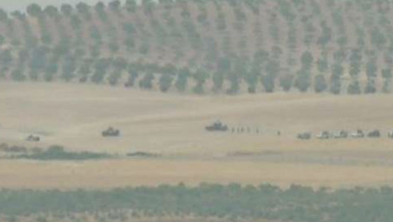 Η Τουρκία εισέβαλε στη Συρία: Αρματα μάχης πέρασαν τα σύνορα (pics)