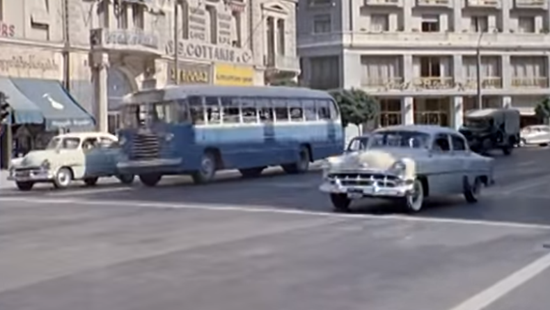 H Aθήνα του 1960, σε ένα πανέμορφο έγχρωμο video