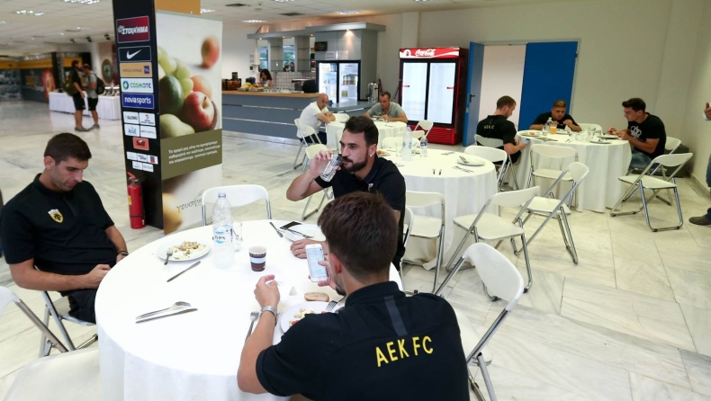 Γεύμα συσπείρωσης στην ΑΕΚ μετά τα εντός έδρας ματς