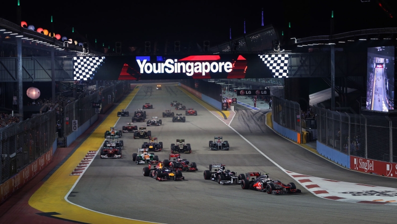 Το GP της Σιγκαπούρης για τη Formula1 στον ΟΤΕ TV