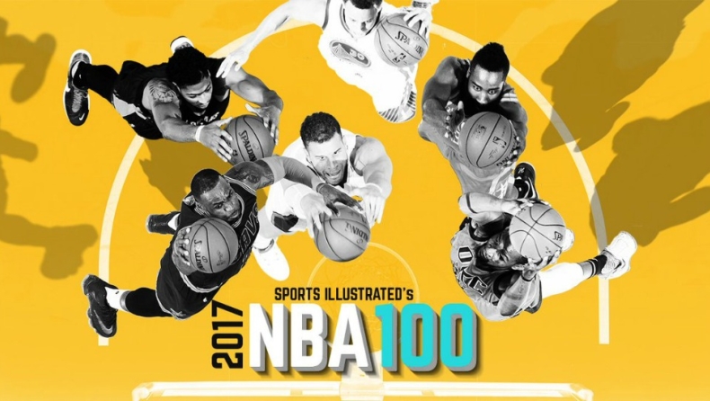 2017 ΤΟΡ 100 by Sports Illustrated: #3 ο Κάρι, #2 ο Ντουράντ και #1 ο «King James»