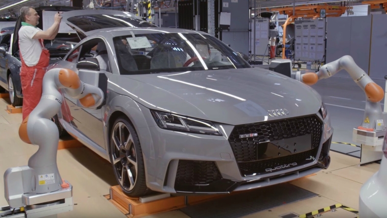 Έτσι «γεννιέται» το Audi TTRS (video)