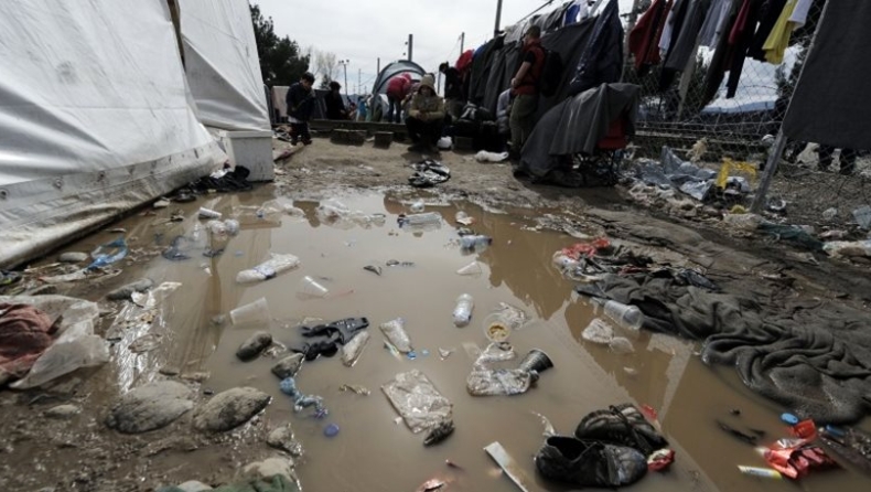 Κίνδυνος για μεταδοτικά νοσήματα σε καταυλισμό προσφύγων στο Κιλκίς