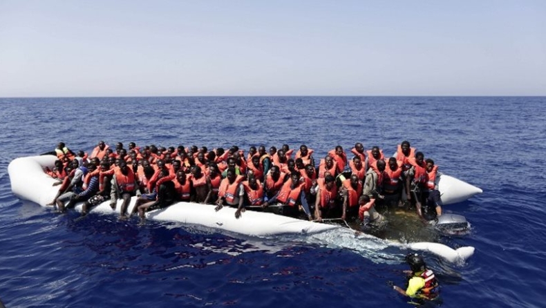 3.400 μετανάστες διασώθηκαν το Σαββατοκύριακο στα ανοιχτά της Λιβύης