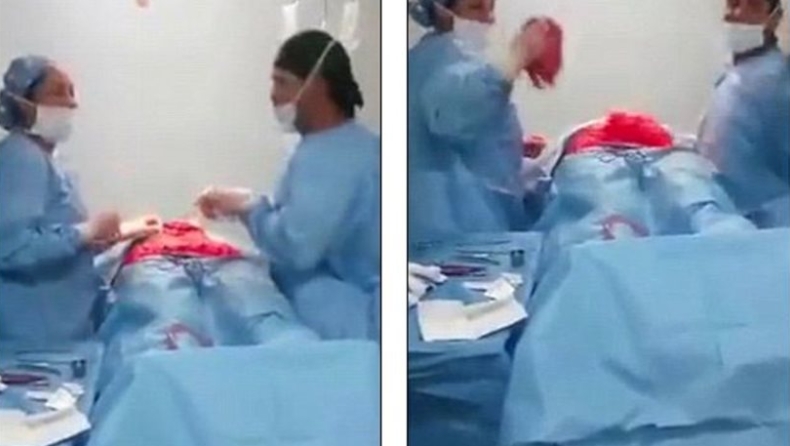 Απίστευτο video: Χορεύουν πάνω από χειρουργημένο ασθενή, με όργανα στα χέρια
