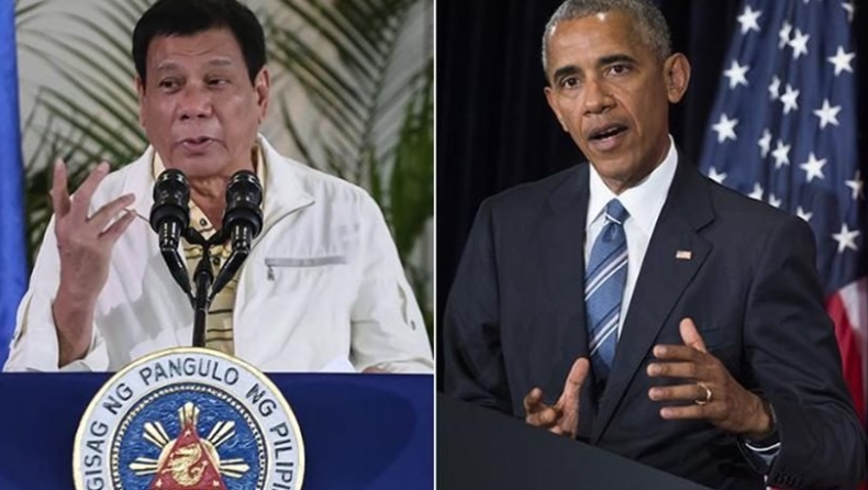 Ομπάμα: Συναντήθηκε τελικά με τον υβριστή του, πρόεδρο των Φιλιππίνων