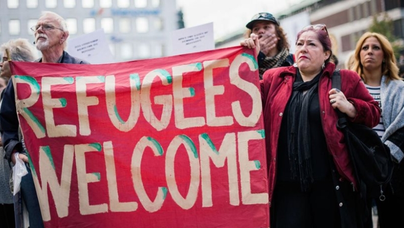 Λονδίνο: Περίπου 20.000 άνθρωποι διαδήλωσαν υπέρ των προσφύγων