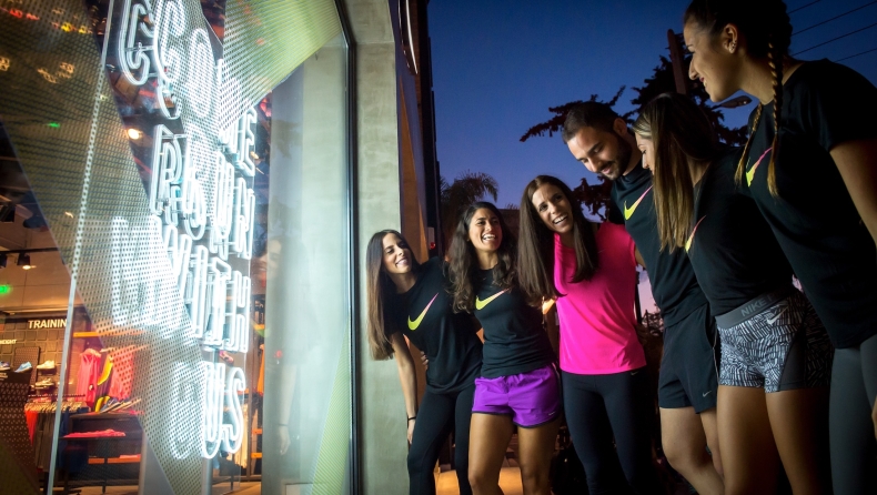 Η Κατερίνα Στεφανίδη στο Nike+Run Club