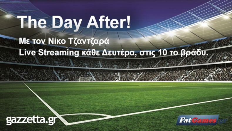 Το τρίτο ημίχρονο ήταν και πάλι στο «Τhe Day Αfter»!