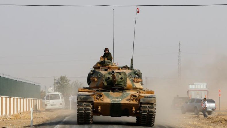 Στα χέρια του τουρκικού στρατού περιοχές στην Συρία