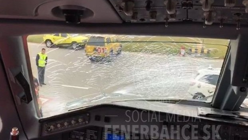 Αναγκαστική προσγείωση για το αεροσκάφος που μετέφερε τη Φενέρμπαχτσε στο Μάντσεστερ
