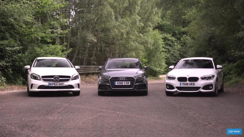 Audi A3 vs BMW 1-Series vs Mercedes A-Class
