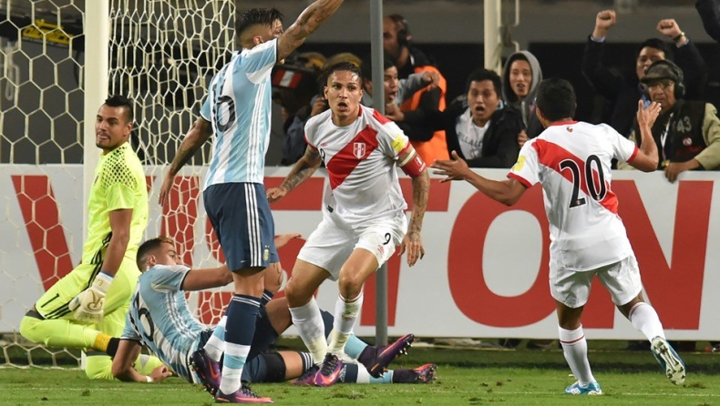 Περού - Αργεντινή 2-2 (vids)