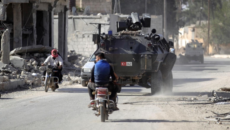 Όπως φαίνεται ο Ερντογάν στη Συρία κυνηγάει Κούρδους και όχι το ISIS
