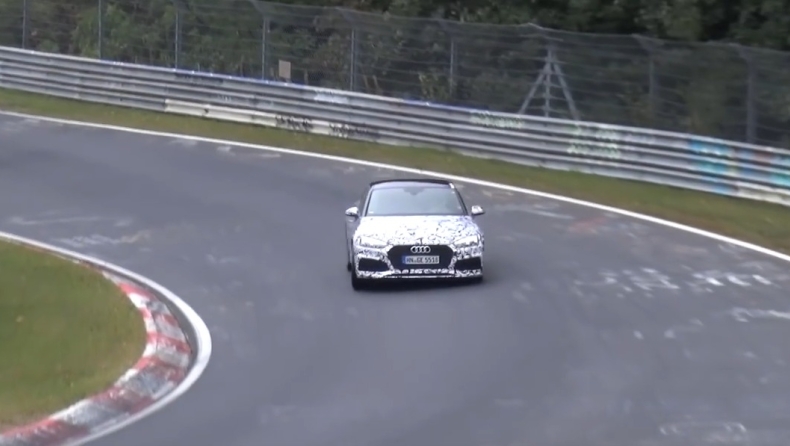 Το νέο Audi RS5 ξεμουδιάζει στο Νίρμπουργκρινγκ (video)