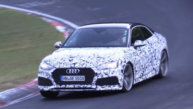 To Audi RS5 ξεσηκώνει (video)