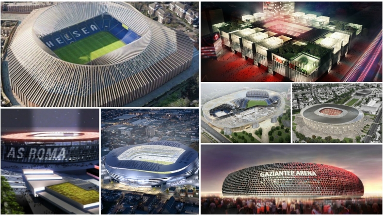 Τα νέα ποδοσφαιρικά «παλάτια» της Ευρώπης! (vids&pics)