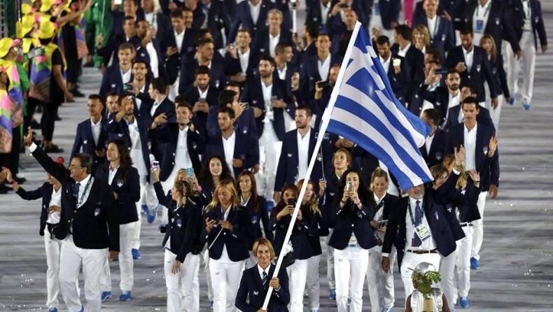 Οι Έλληνες Ολυμπιονίκες στο Καλλιμάρμαρο