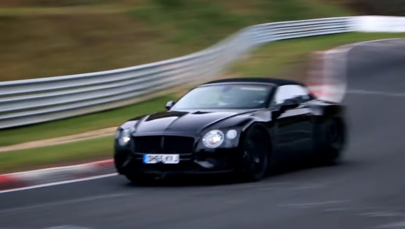 Στο Ring τριγυρνά η νέα Bentley Continental (video)