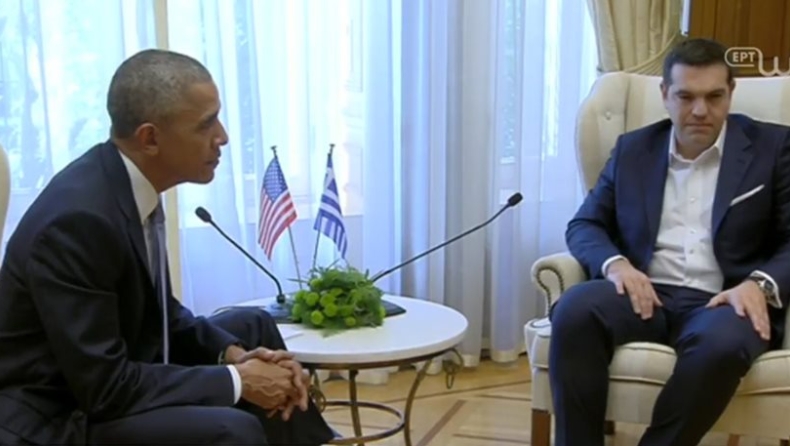 Τα φάουλ του διερμηνέα στη συνάντηση Ομπάμα-Τσίπρα